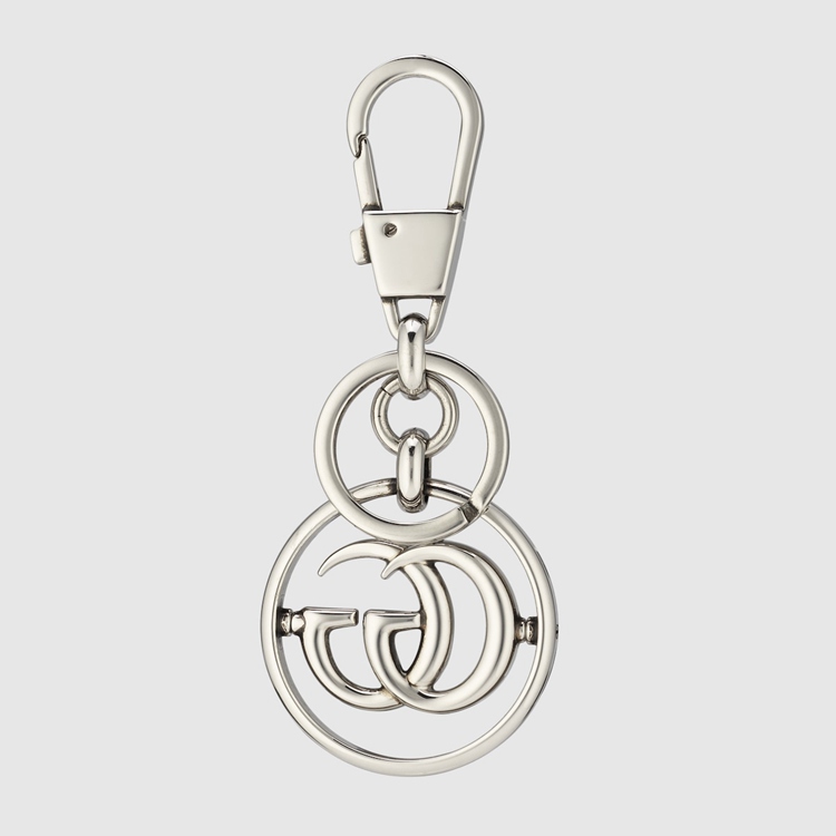 752067.J160N.0788.009.100.0000.Light Double G keychain